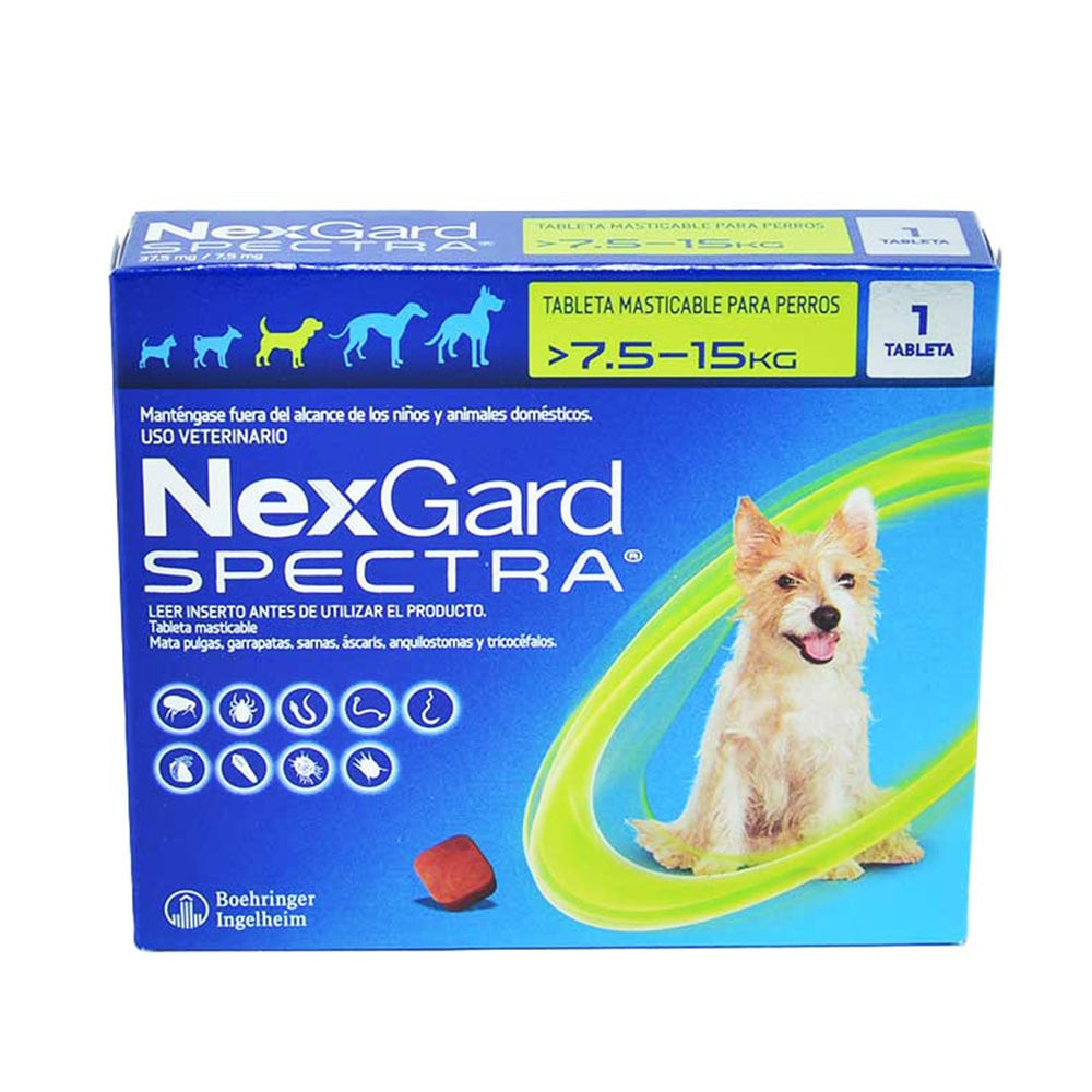 Nexgard Spectra 7.5 - 15 kilos