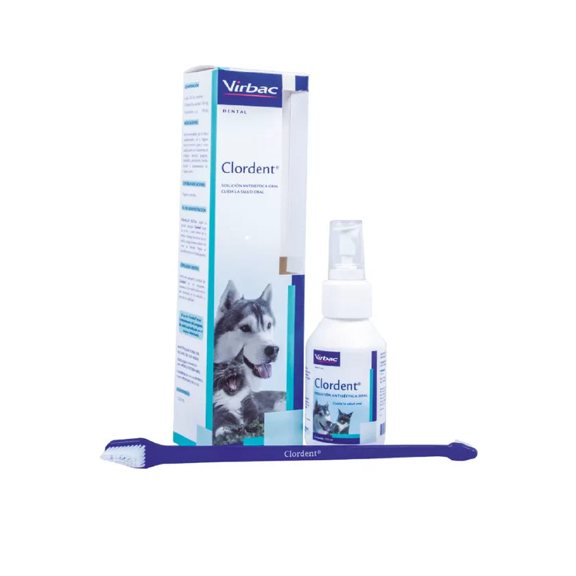 Clordent Spray + Cepillo X 120 ML