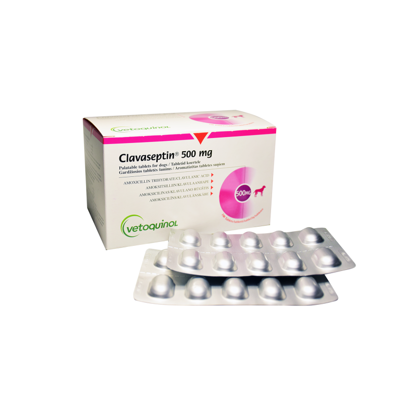 Clavaseptin 500 MG X 10 TABLETAS Y UNIDAD