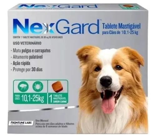 Nexgard 10.1 - 25 Kilos