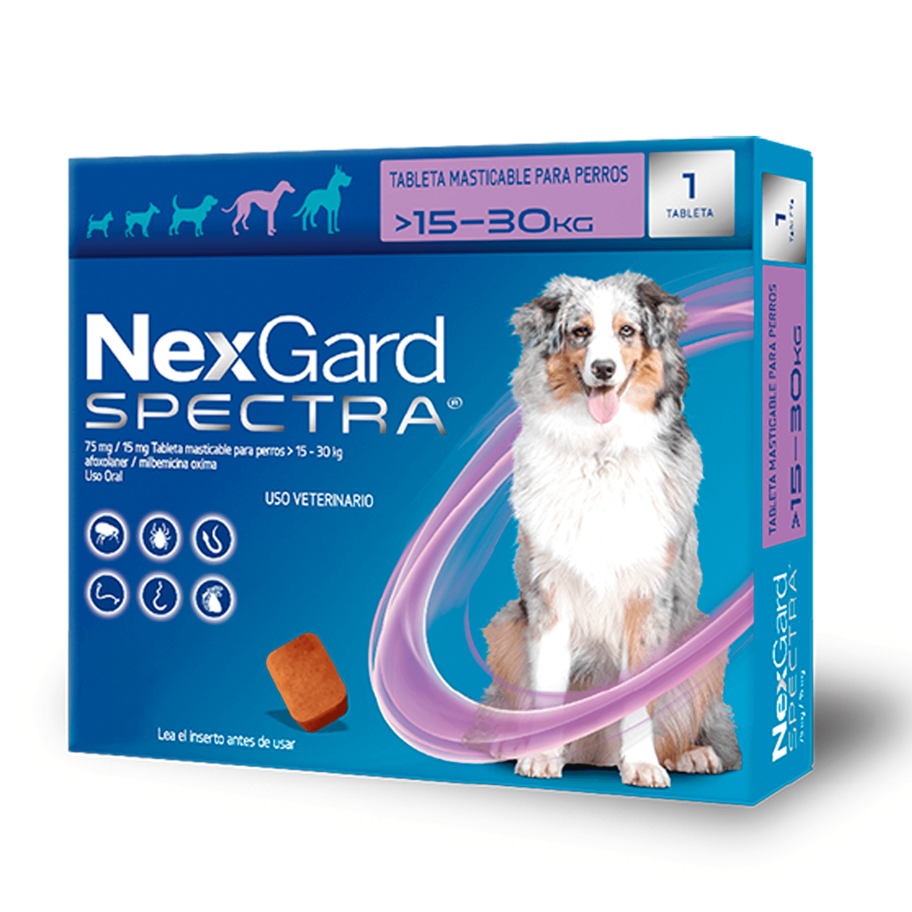 Nexgard Spectard 15 - 30 Kilos
