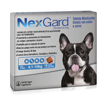Nexgard 4.1 - 10 kilos