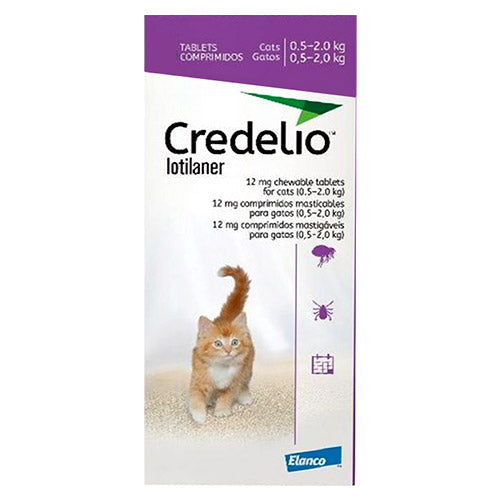 Credelio Gatos 0.5-2.0 Kilos Precio X Tableta
